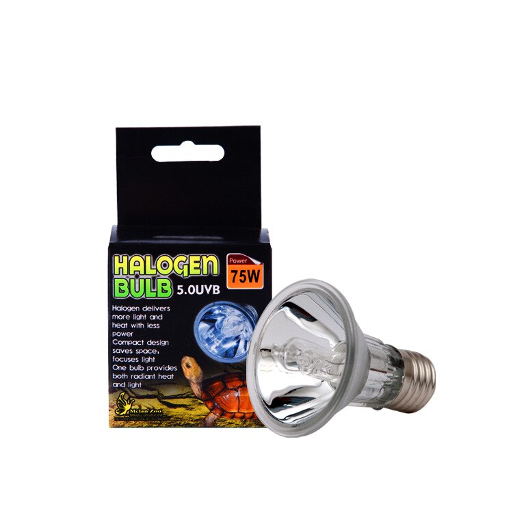25/50/75w/100w uva+uvb 3.0/5.0 krybdyrpære pære skildpadde basking uv pærer varmelampe padder temperaturregulator