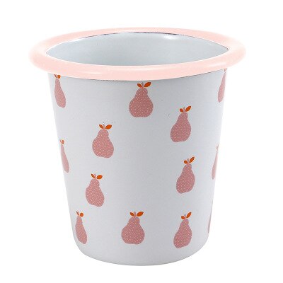 Kegel trichter tasse Flachen boden becher ohne emaille Karikatur kaffee becher Eisstockschießen farbe milch Tee tasse hause dekoration freund: Pflaume