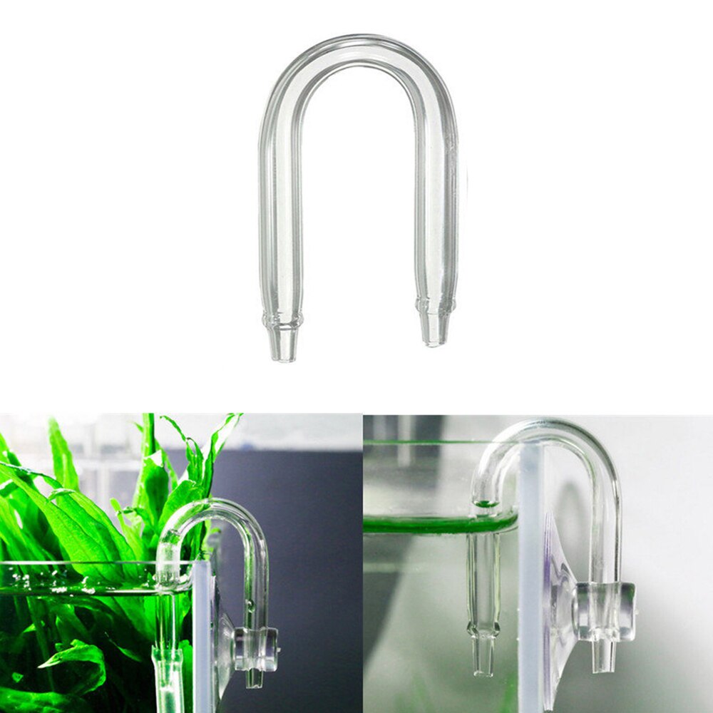 Transparente Verbindung Zubehör Glas Rohr Startseite Hochdruck U Förmigen Garten Biegen Haustier Liefert Für Aquarium Co2 Diffusor