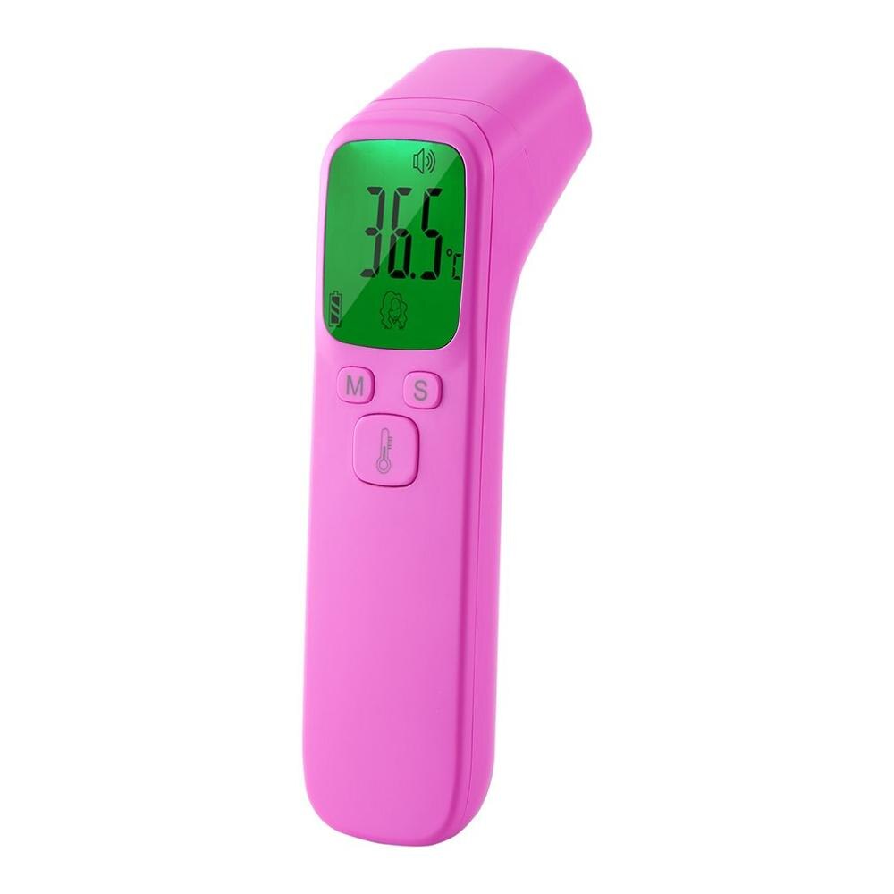 Handheld Infrared Thermometer Fast Speed High-temp Warning Accurate Infrared Thermometer Home Handheld Thermometer