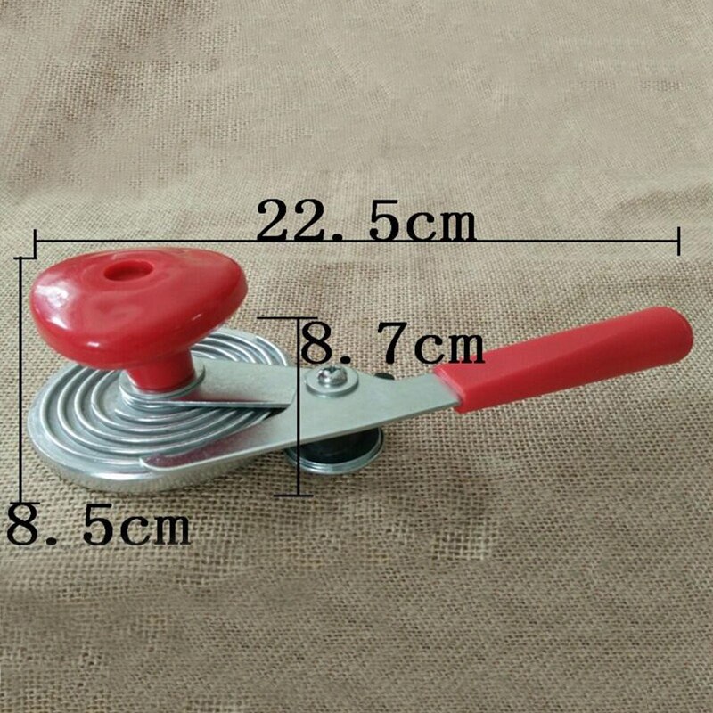 Machine à sertir manuelle pour sceller les boîtes de conserve en verre, sertisseuse manuelle pour sertir les bocaux en verre 87mm