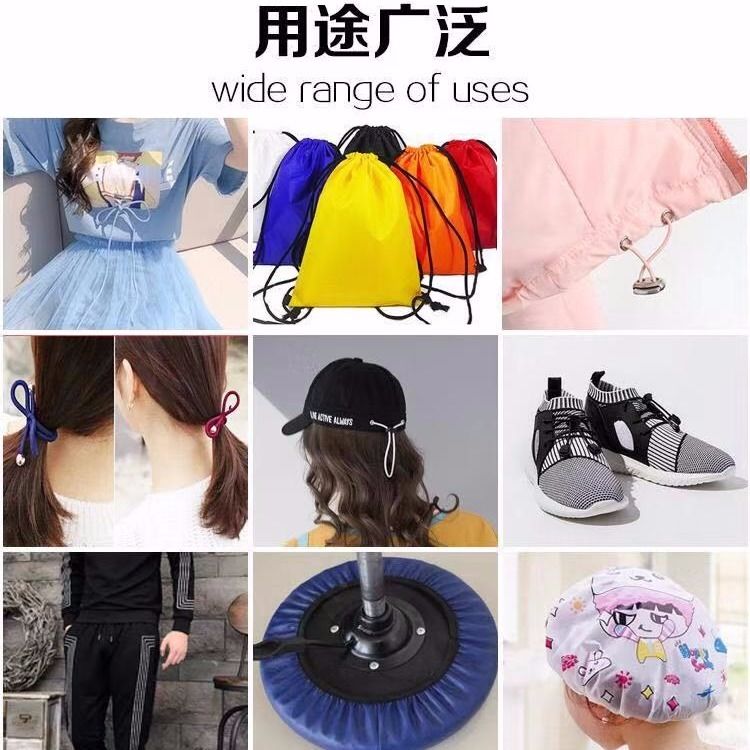 5 Yards/Lot 2.0 2.5Mm Hight-Elastische Bands Spool Naaien Band Ronde Elastisch Koord Diy Handgemaakte Naaien materialen #09