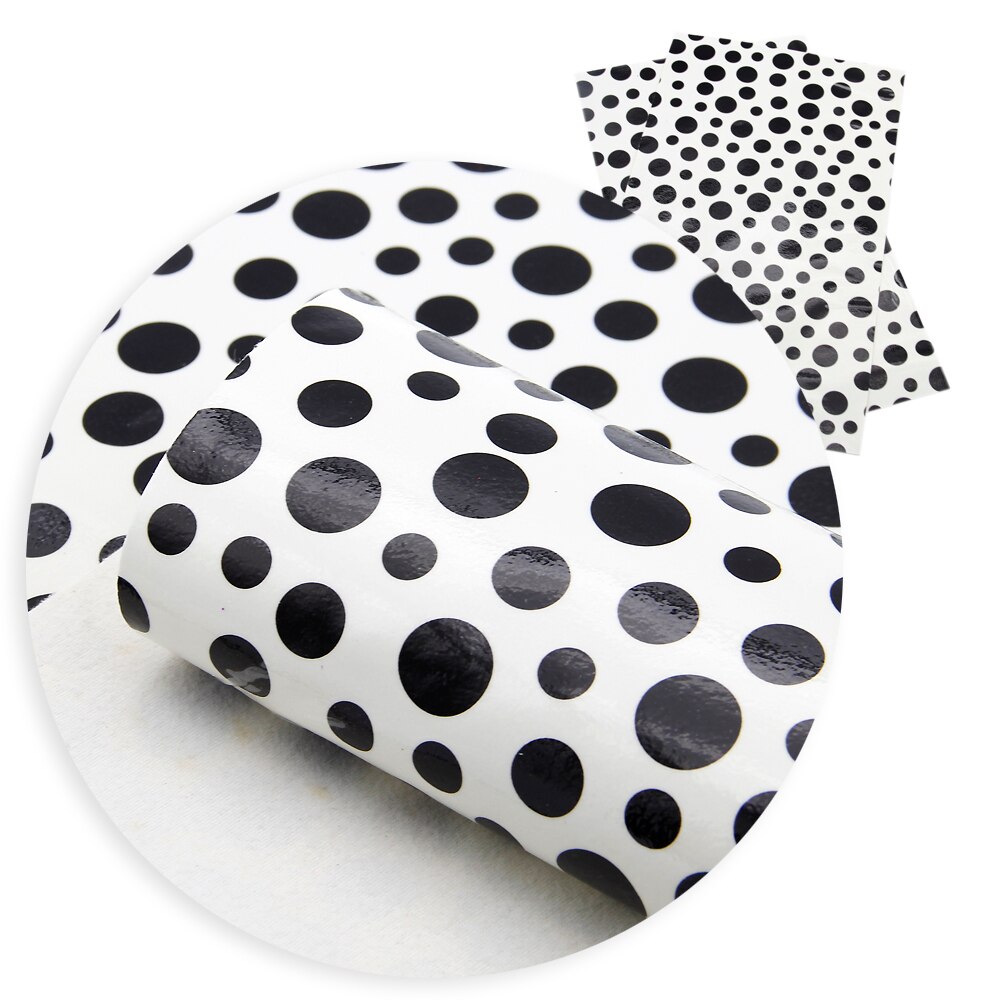20*34cm patrones de puntos de cuero sintético Artificial, materiales hechos a mano para hacer artesanías de bolsos, 1Yc4875: 1071926001