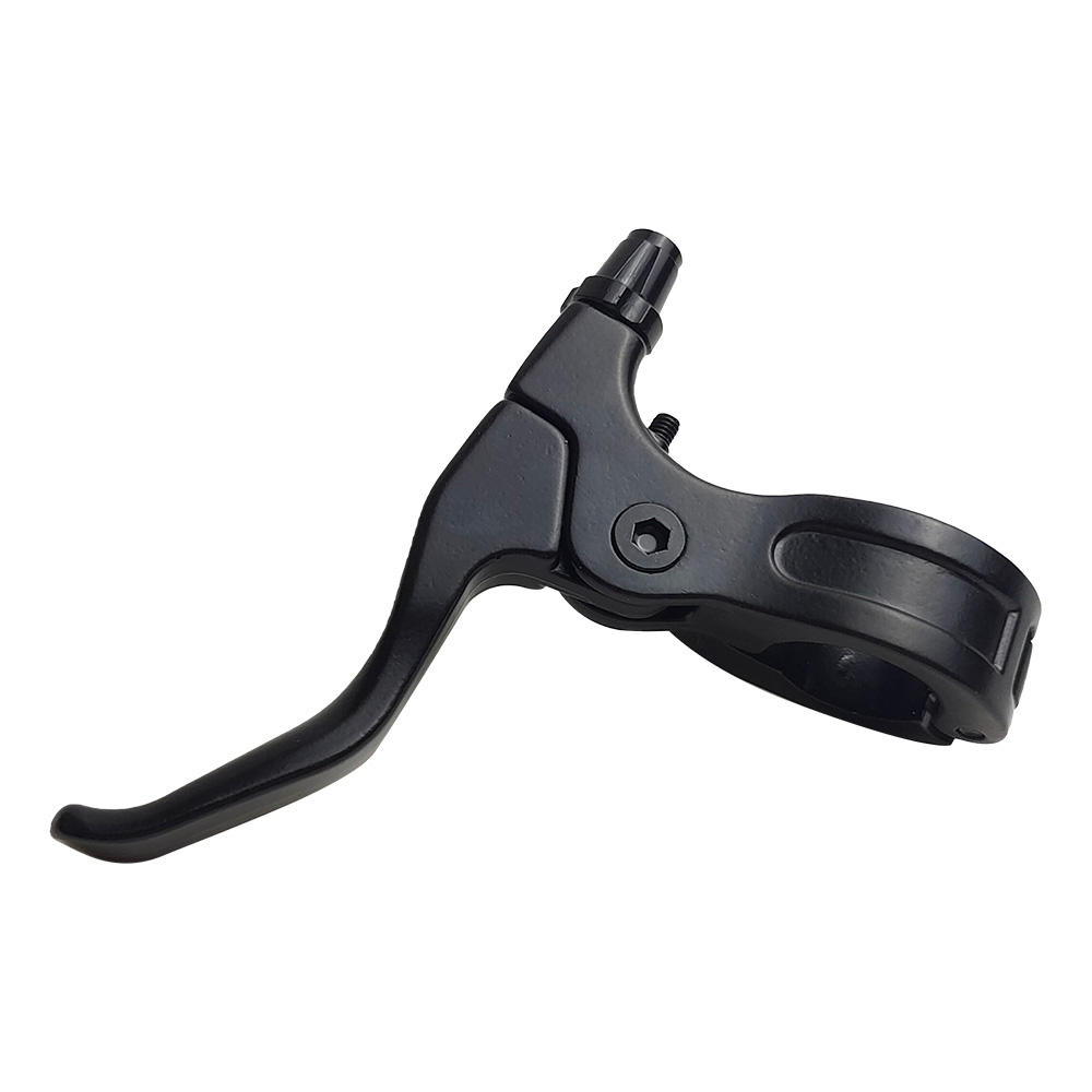 BMX U-Palanca de freio de alumínio Peças de bicicleta de freio Suporte forjado e suporte de pastilhas de freio de alavanca com design de braçadeira articulada para alavanca: Preto