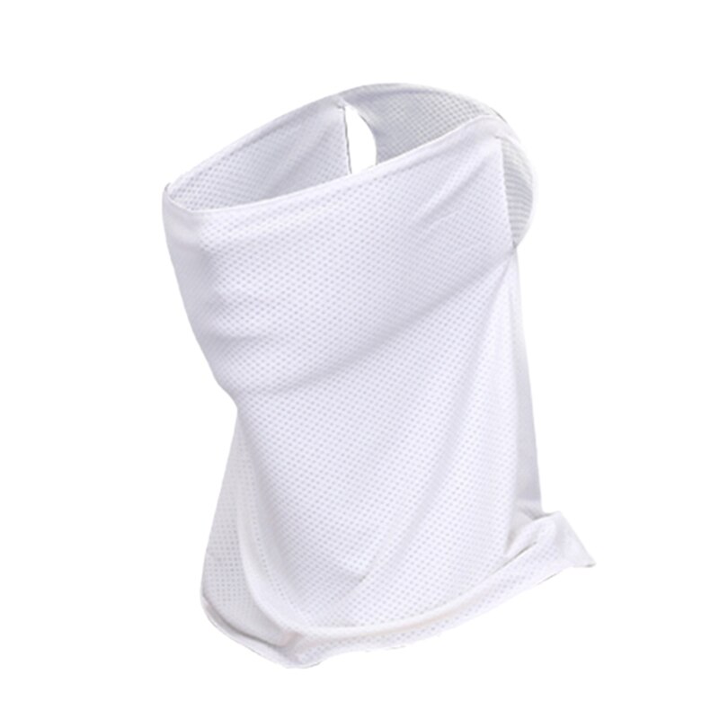 Mascarilla de protección solar para Golf, máscara transpirable, color blanco, novedad: Default Title