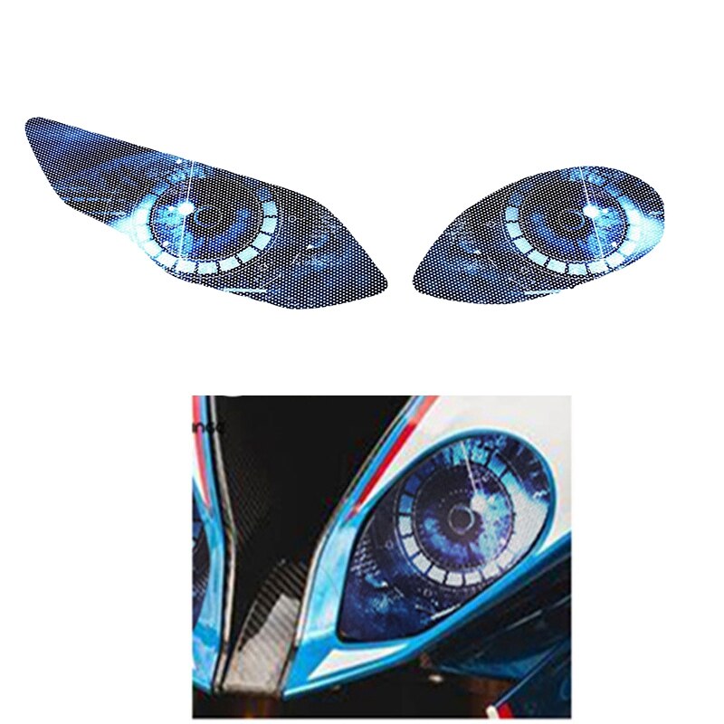 Motorcycle Accessories Headlight Protection Sticker Headlights Eye Body Sticker for -BMW S1000RR HP4: type 01 