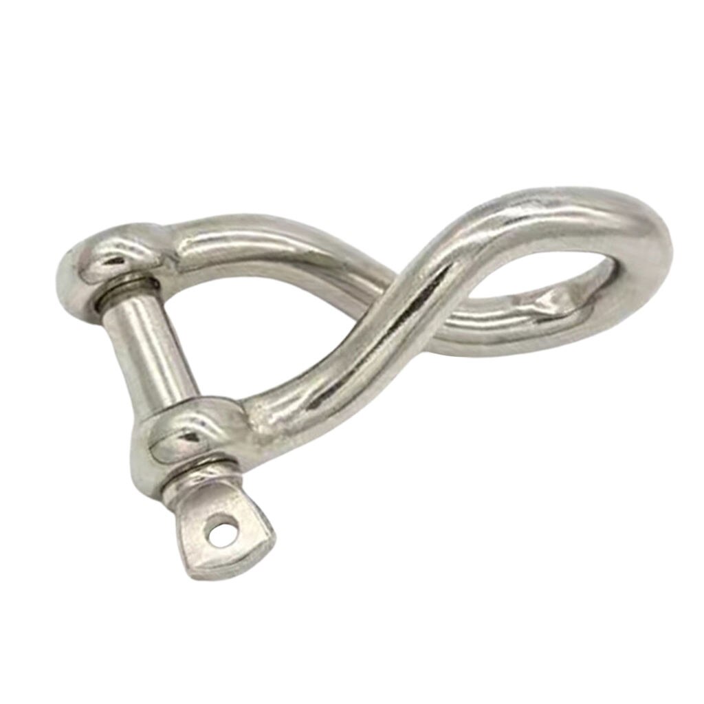 316 Stainless Steel TWIST SHACKLE Chain Shackle Rigging Fastener 10MM