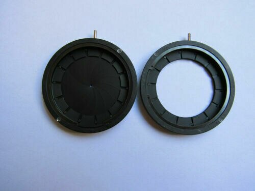 Iris mécanique multi-tailles, diaphragme d&#39;ouverture réglable pour Microscope/caméra 1 pièce: 1PC Dia. 1.5-36MM