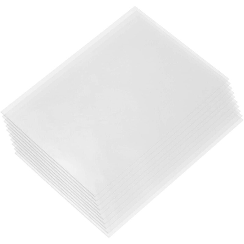 10 Pieces of FEP Sheet Photon 3D Printer 0.1mm Fep Film 280mm x 200mm for 3D Printer Parts Accessories: Default Title