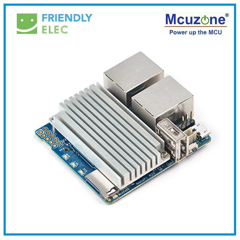 NanoPi R2S OpenWrt system RK3328 mini router dual gigabit port 1GB große speicher