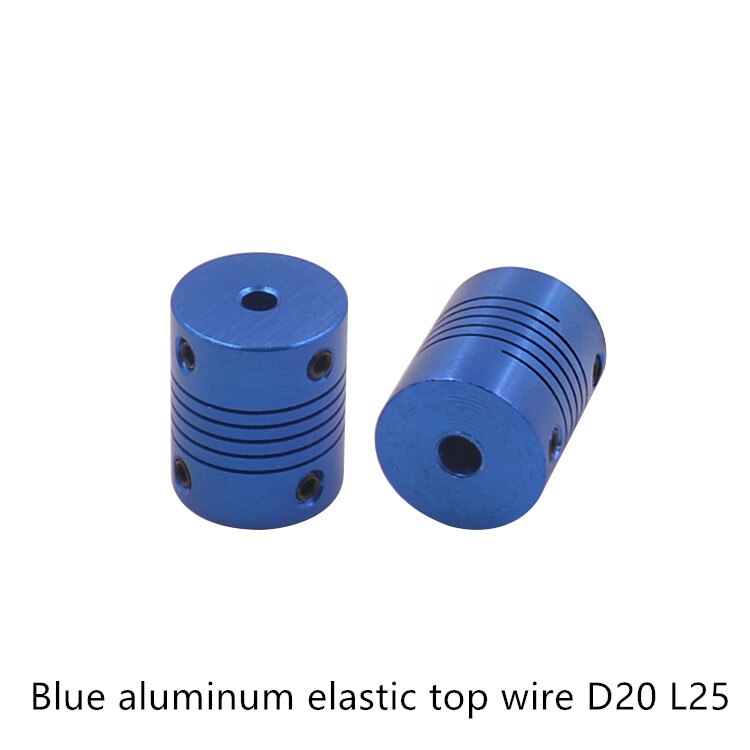 3d printer Z axis ballscrew blue diameter 20mm length 25mm flexible coupling stepper motor coupler for linear shaft