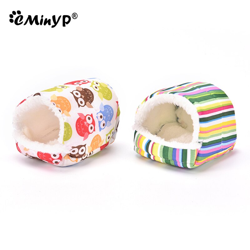 Chomik kapcie dom gniazdo świnka morska jeż wiewiórka zima odporna na zimno ciepła klatka małe zwierzę podkładka termiczna śpiwór pokój