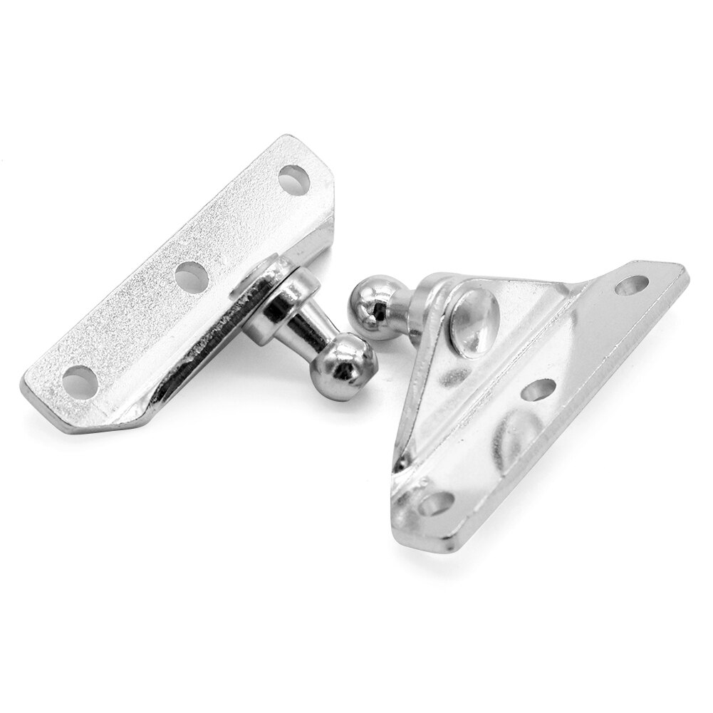 2pcs 10mm Struts Ball Ended Bolt Bonnet Hatch Steel Ball Stud Brackets for Gas Prop Strut Spring RV Camper Home Shop