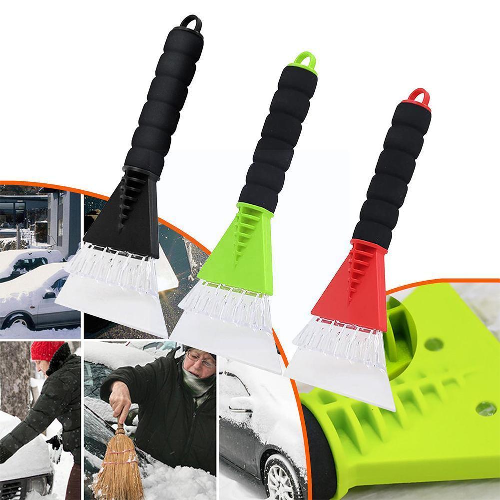 Grattoir à glace pour pare-brise, brosse de dégivrage, pour l'entretien de la voiture, outil de vitre, hiver, D3P2