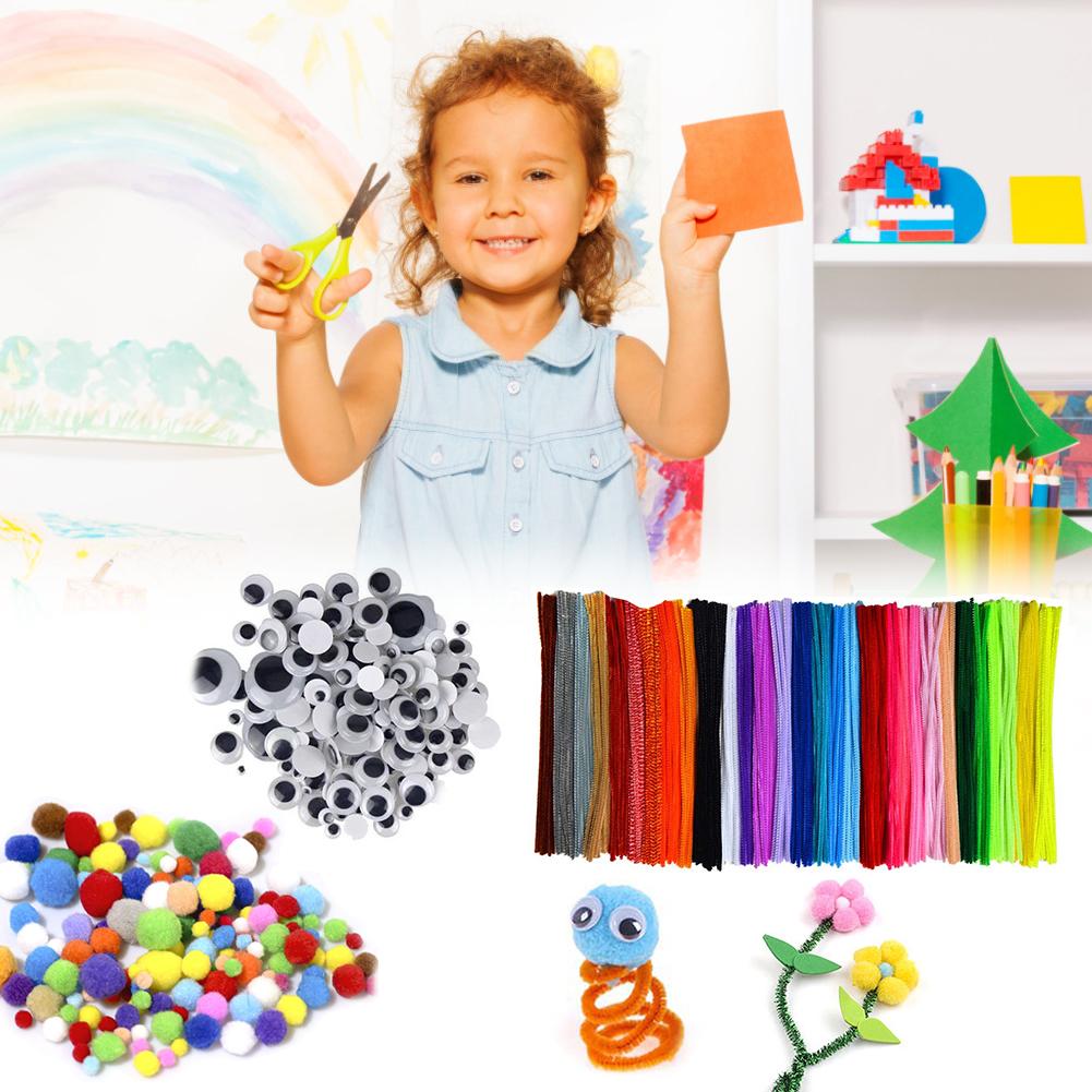 Felt Material Package Set Handmade Durable Art Craft Tools Kit for Making Toys Decoration Projects Set Supplies