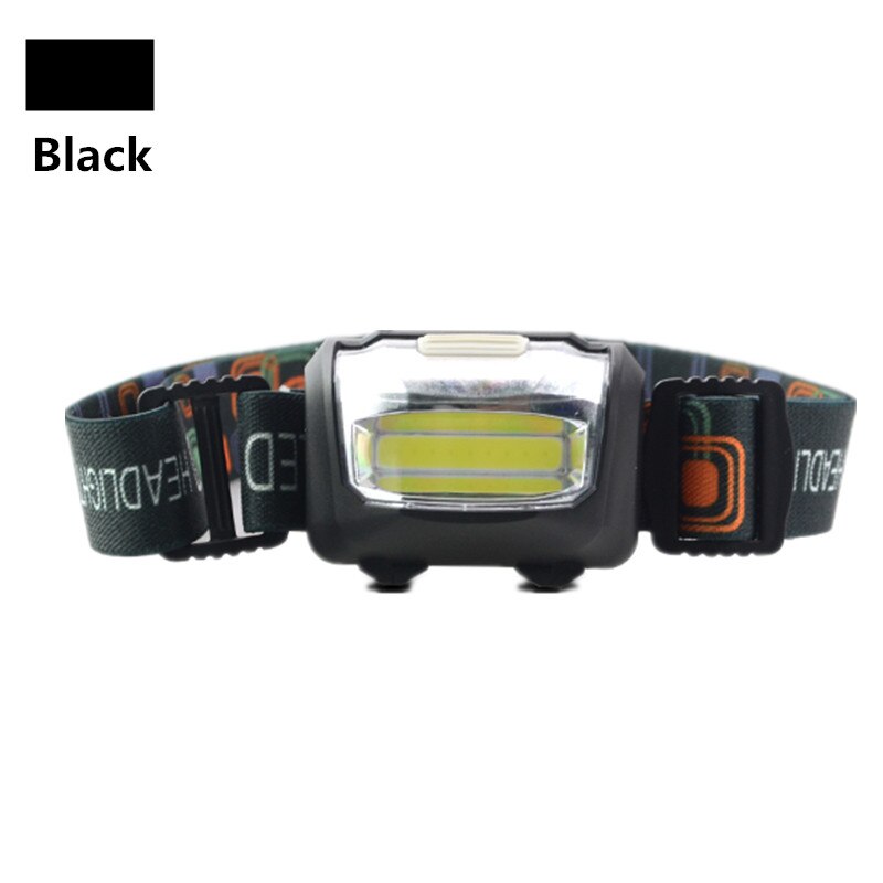 Lampe Frontale LED Rechargeable Puissante - 4 Modes Pour Course, Randonnée Et Camping - Noir