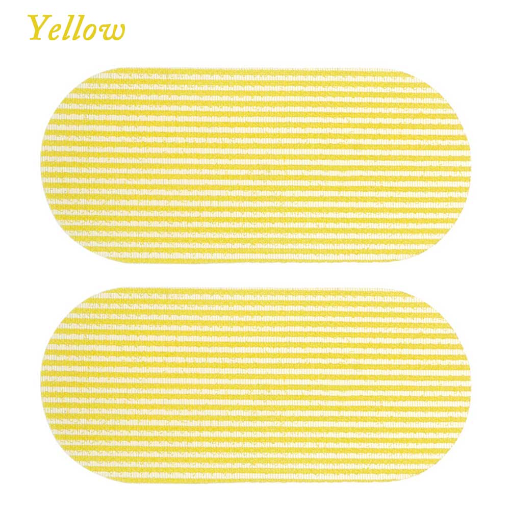2PCS Men Hair Gripper Trimming Hair Sticker Hair Styling Trimming Gripper No trace Hair Holder Broken Hair Finishing Tools: yellow