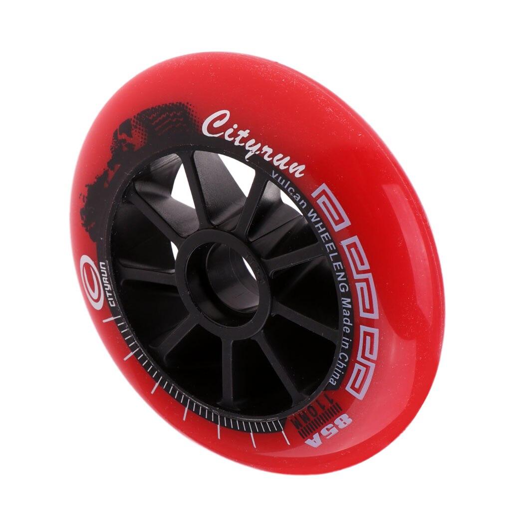 1 Piece Speed Skating Wheels Outdoor Indoor Inline Skate Wheels Accessories Wear-resistant and Durable: Green