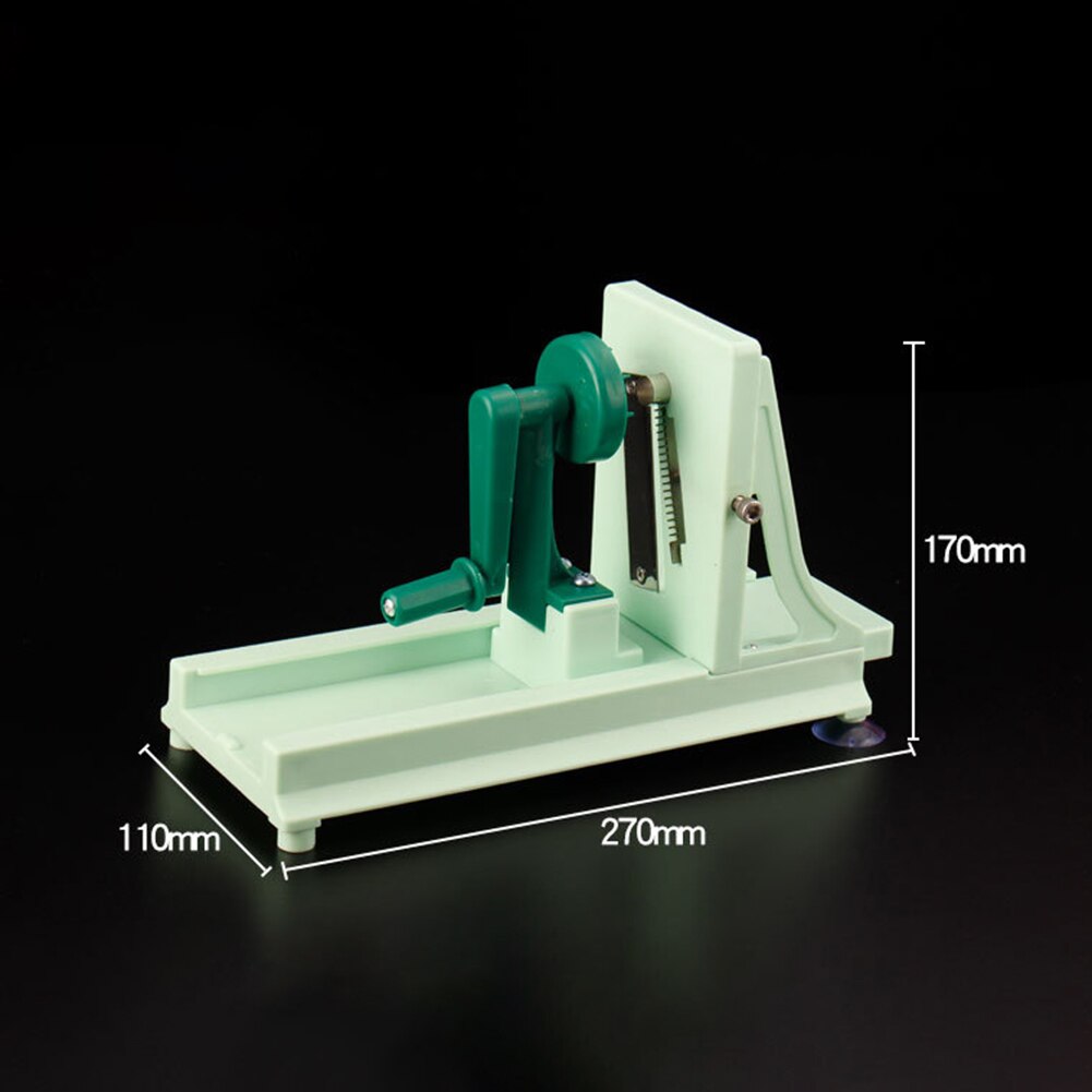 Manual Fruit Spiral Slicer Kitchen Multifunctional Vegetable Cutter Food Chopper Grater Cucumber Peeling Knife Cutting Machine