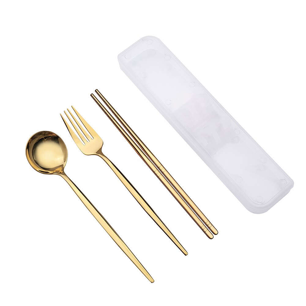 Juego De 3 Unidades De Tenedor Cuchara De Alimenta... - Grandado