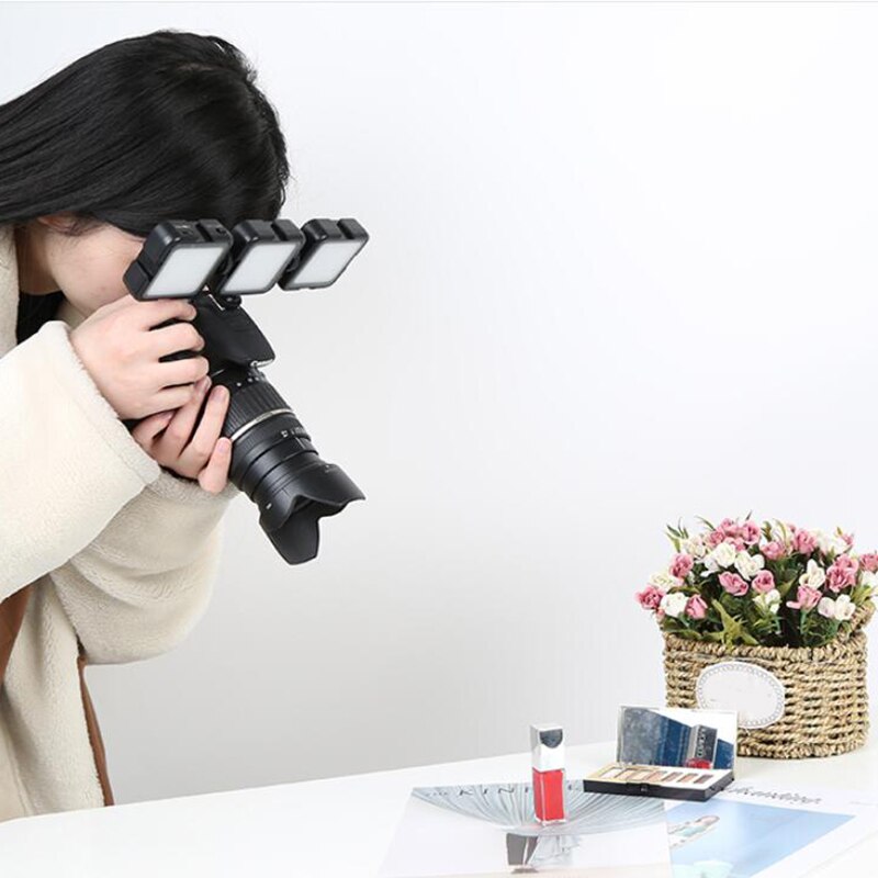 VL65 Pocket Led Fill Light Mini Portable Small Photography Fill Light Video Take a Picture Fill Light