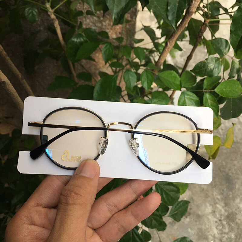 Round spectacles eyeglasses frames Japan for myopia/reading