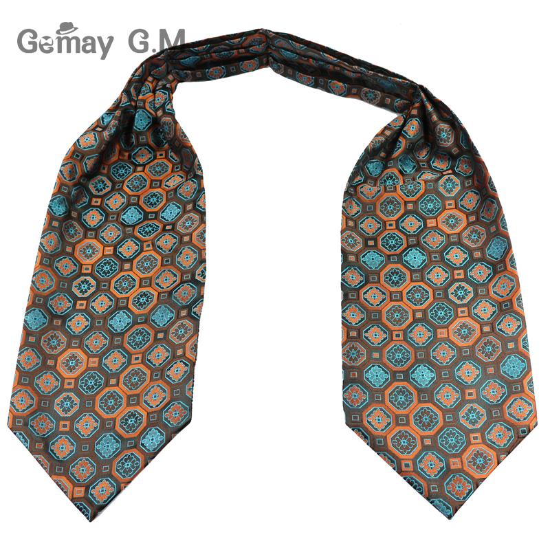 Ascot Cravate Cravate De Luxe Mens points Cou Cravate Cravate pour les Hommes De Mariage Cravates
