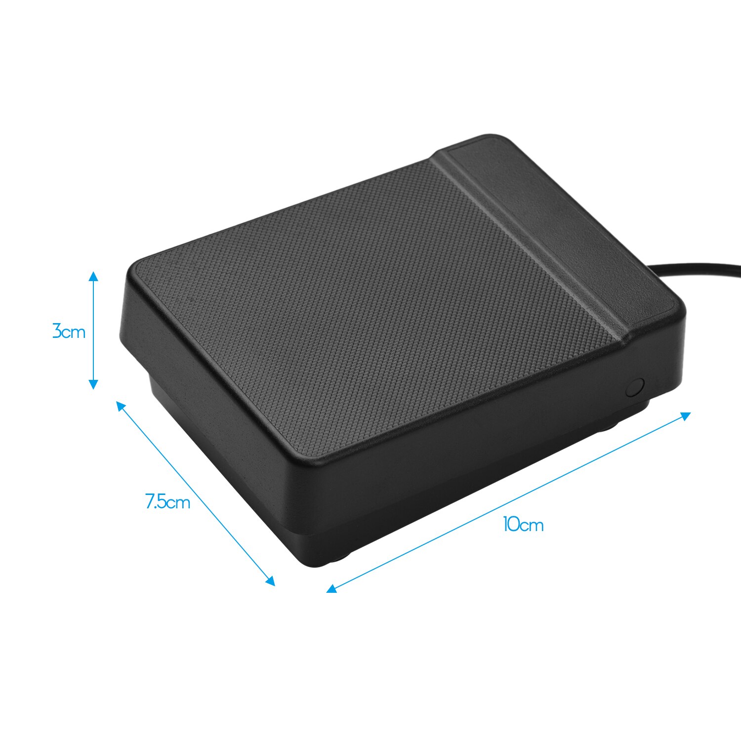 6.35mm Interface Compact Sustain Pedal Universal Single Pedal for Roll Up Electronic Piano Keyboard Elctronic Roll Up Drum