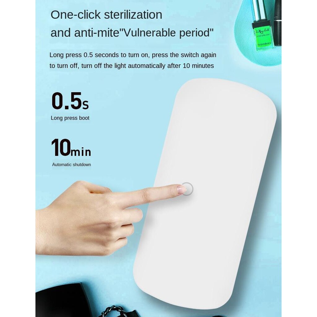 UV Sterilizing Box Multifunctional Portable Phone Sanitizer Cleaner Box