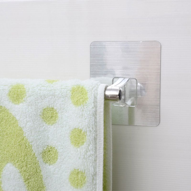 Handdoekhouder voor in de badkamer, wandgemonteerd