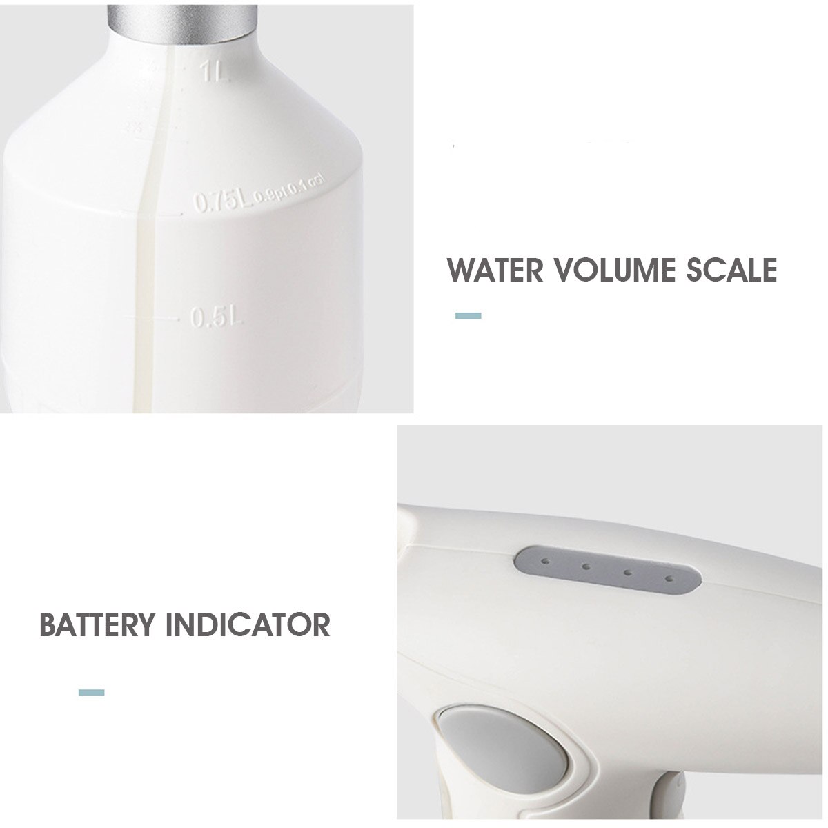 1L Electric Plant Spray Bottle Automatic Watering Fogger USB Garden Tool Handheld Garden Sprayer Electric Fogger Watering Can