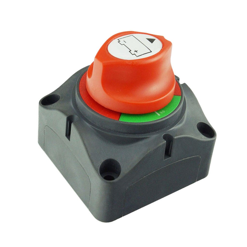 Car/SUV/RV/Marine/Boat Battery Isolator Disconnect Rotary Switch Cut on/Off