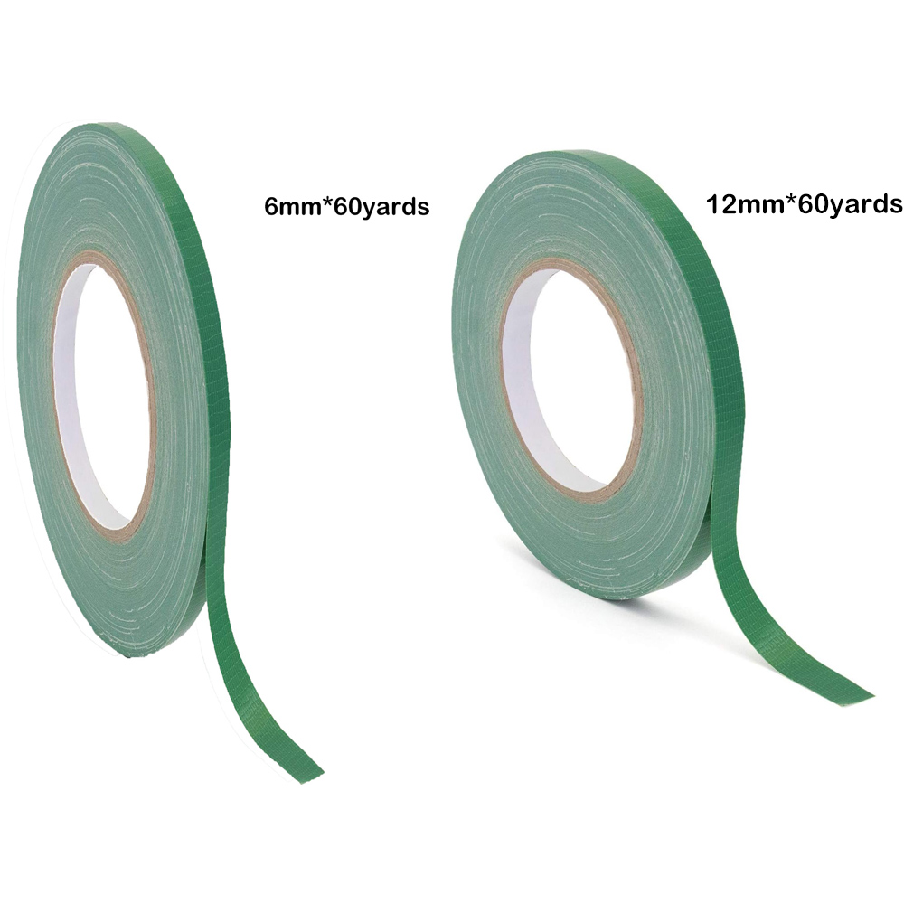 1 rulle grön blomtejp vattentät bred blomtejp för färska blommor bukett inslagning blomsterarrangemang hantverk: Champagne