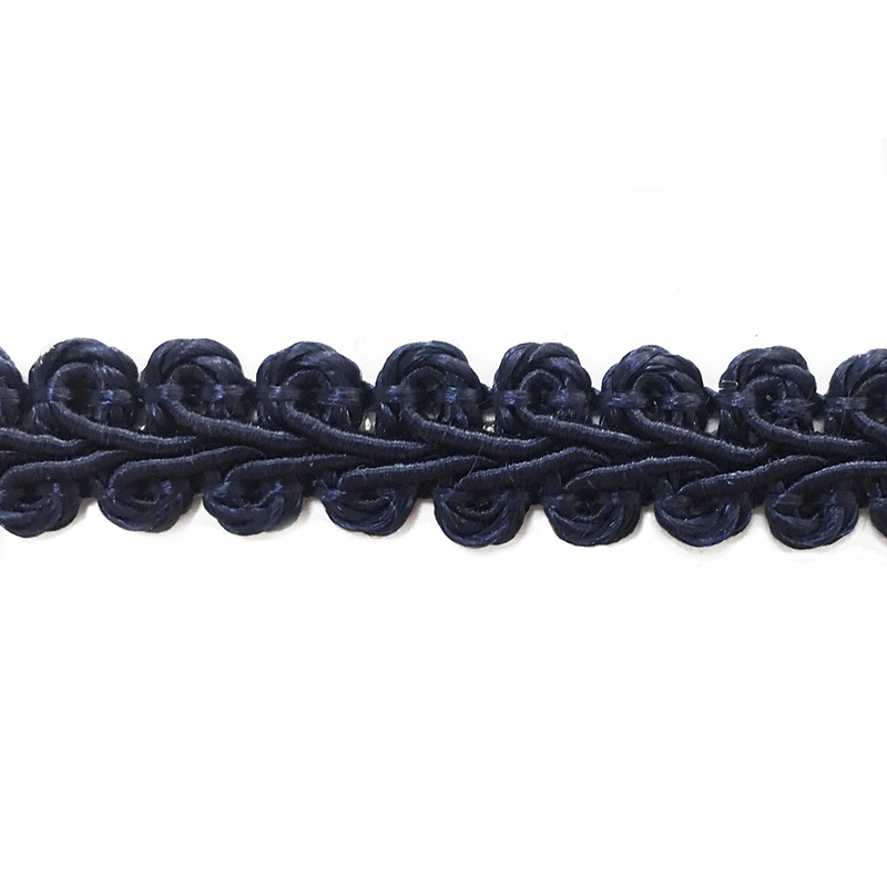 12M Braid Trim Lace Trim Gimp Basic Sewing Ribbon Polyester DIY Crafts Sewing Costume Home Decorative macrame Braided Cords: Blue