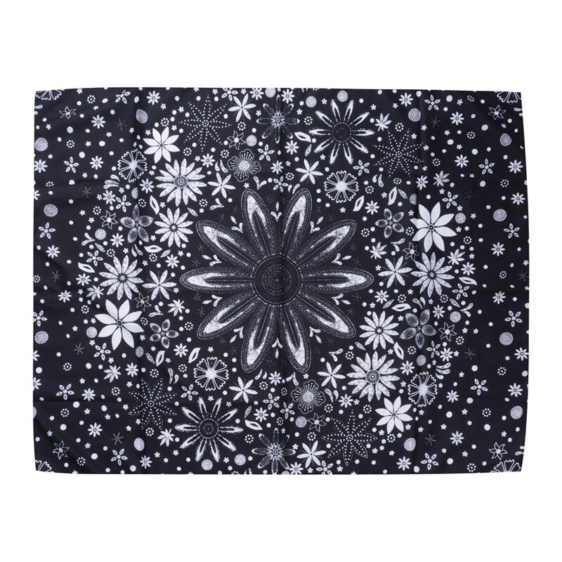 Bohemian wandtapijt mandala wanddecoratie strandmat handdoek polyestervezel mandala wandtapijt bedsprei woondecoratie