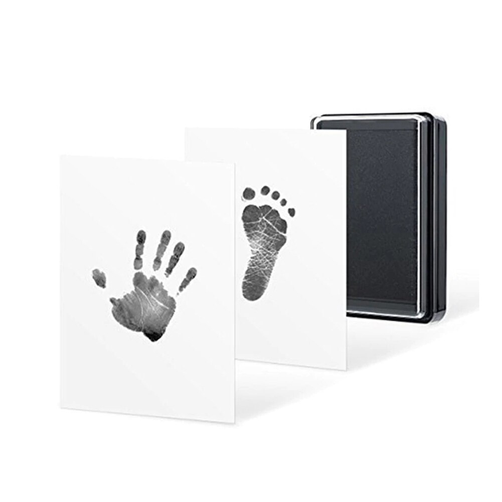 Baby Care Niet Giftig Handafdruk Kit Imprint Voetafdruk Opdruk Baby Souvenirs Pasgeboren Baby Kussen Inkt Voetafdruk Baby Speelgoed