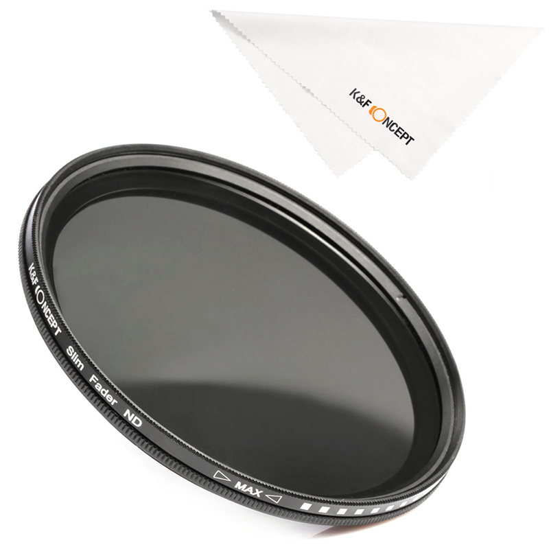 K &Ampere; F KONZEPT 49-82mm ND2 zu ND400 ND Objektiv Filter Fader Einstellbar neutral Dichte Variable 49mm 52mm 62mm 67mm 77mm 82mm