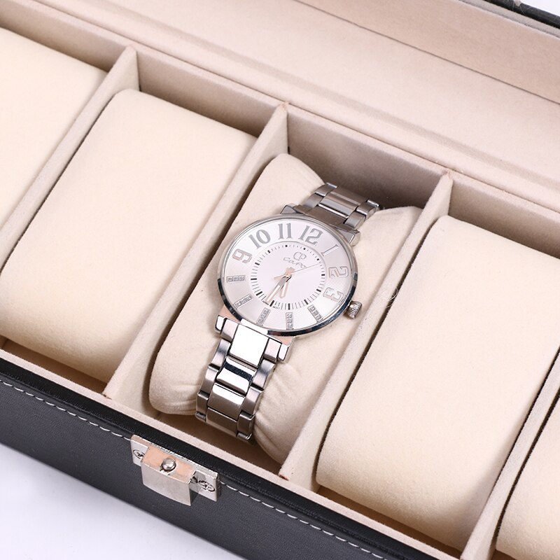 2/3/6/10/12 Grids Watch Jewelry Box Man Organizer For Watches Leather Watch Box Case Jewelry Display Case Packaging
