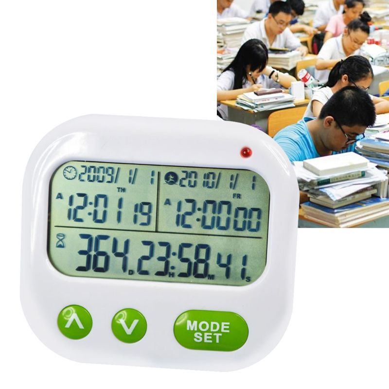 Searon Digital 1999 Days Countdown Timer with Alarm Clock Event Reminder Day