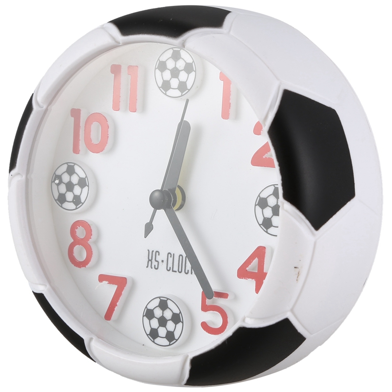 Football Alarm Clock Desktop Alarm Clock Student desktop alarm clock Round alarm clock digital table clock digital poin