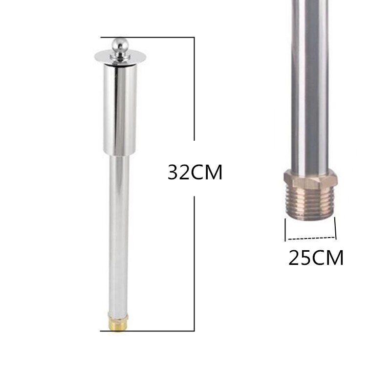 DN15 DN20 DN25 Thread Dia Stainless Steel Adjustable Sprayer Nozzle Head For Fountain Pool. mushroom fountain head: 32CM 25MM