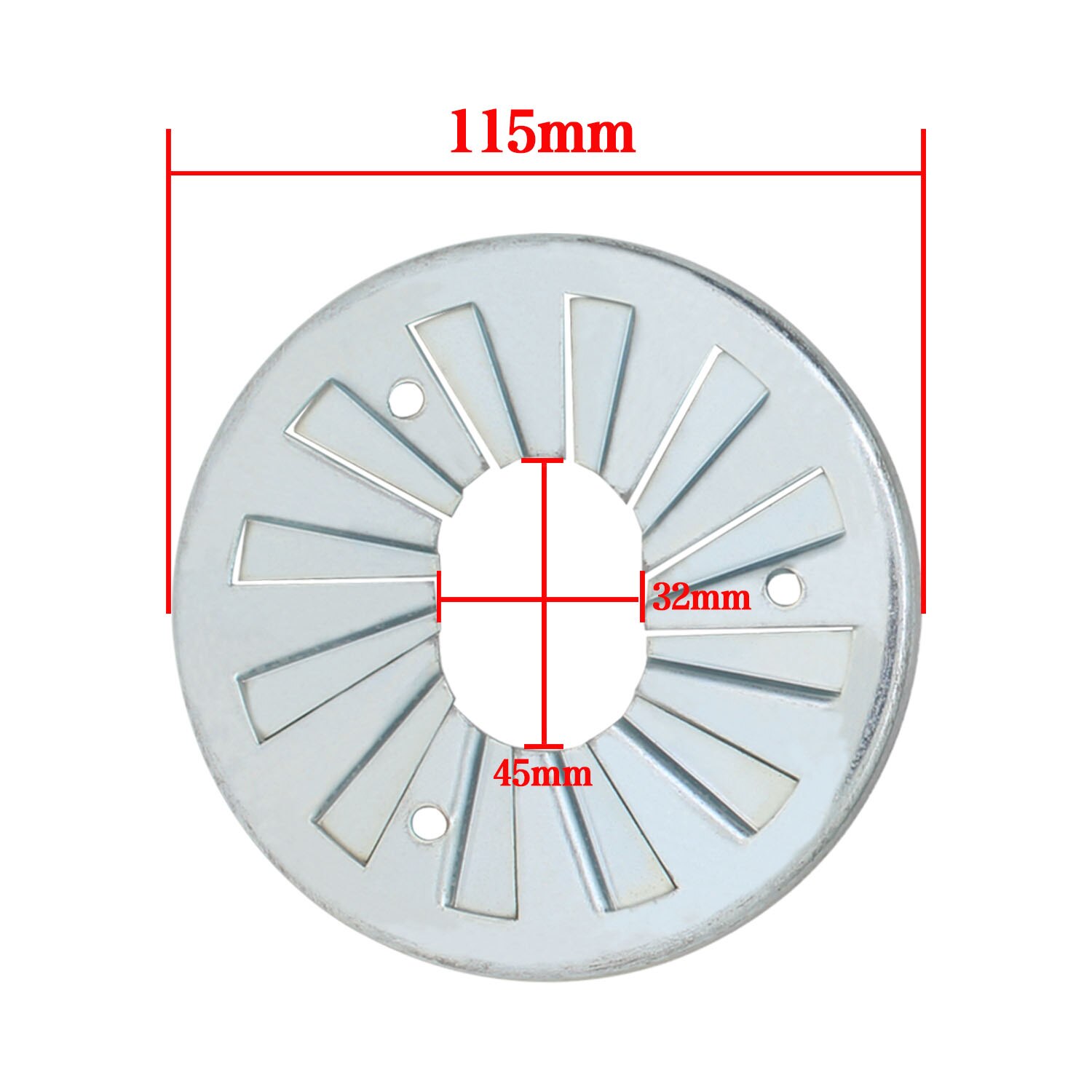 plate methanol stabilizer ring Burner flame disk OD102 115 135 165mm single hole or double hole burner steady: I