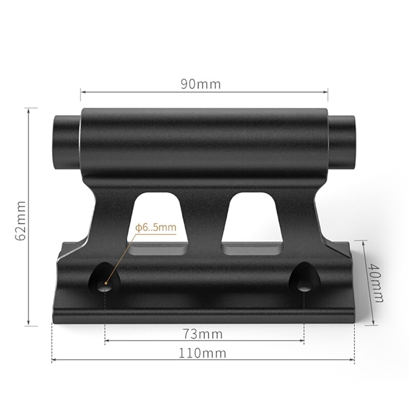 Support de fourche de vtt à dégagement rapide, porte-bagages à Clip fixe avec axe transversal