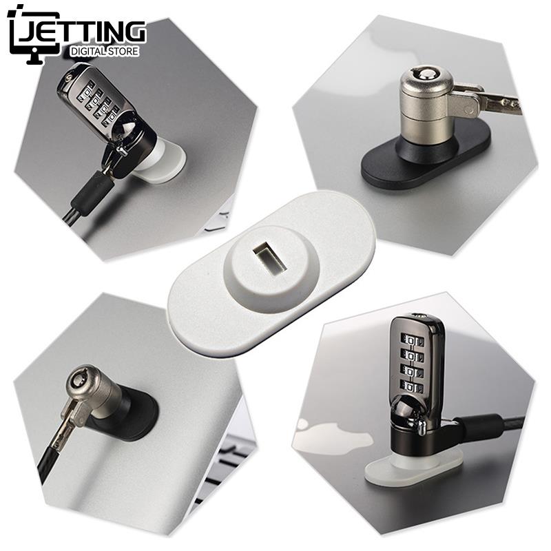 Tablet Laptop Slot Met Veiligheidsslot Basis Laptop Tablet Anti-Diefstal Slot Gat Voor Pad Tablets Pc Laptop Notebook Veiligheid
