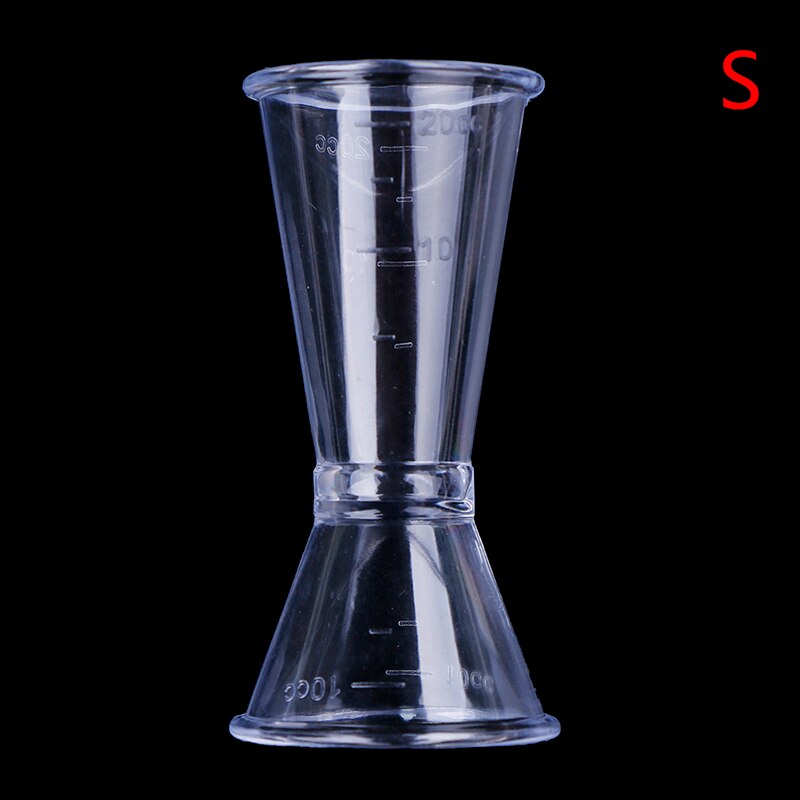 20/40ml transparent harts bar vin cocktail shaker jigger dubbel shot kort drink mixer vin mätare kopp bar tillbehör