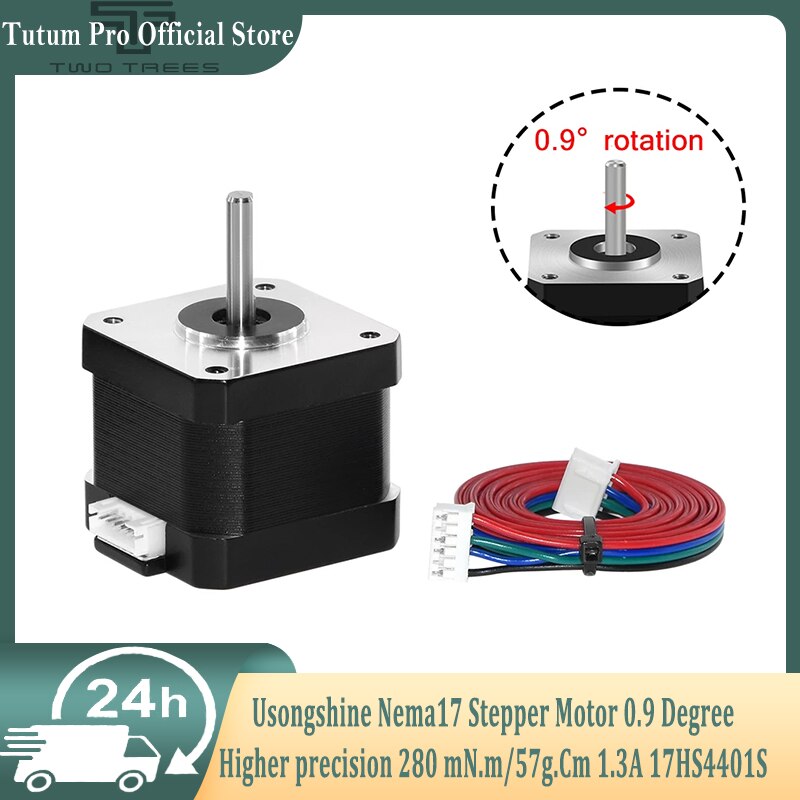 Higher Stapper Usongshine Nema17 Stepper Motor 0.9 Degree Higher ... – Grandado