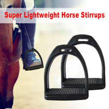 2PCS Children Adults Durable Horse Riding Stirrups 2 Sizes For Horse Rider Lightweight Wide Track Anti Slip Equestrian