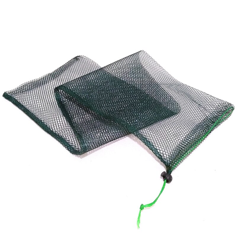 1 stk karpe pose fiske keeper net nødsituation karpe fiskeri afkrogning måtte lille fiskegrej værktøj 75 cmx 20cm