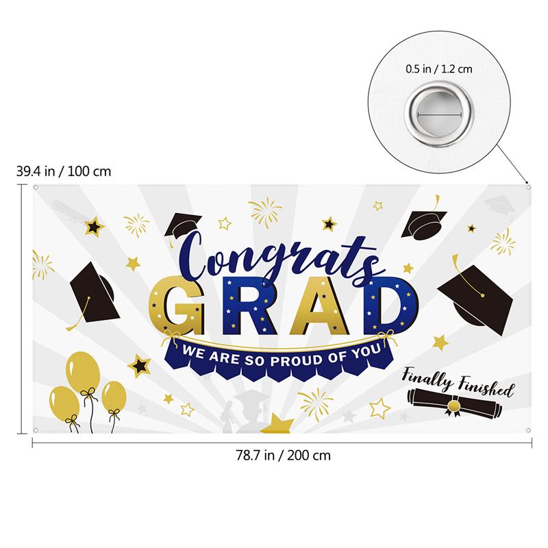 Eksamen foto baggrund gratulere eksamen party banner tillykke grad party baggrund fest dekoration