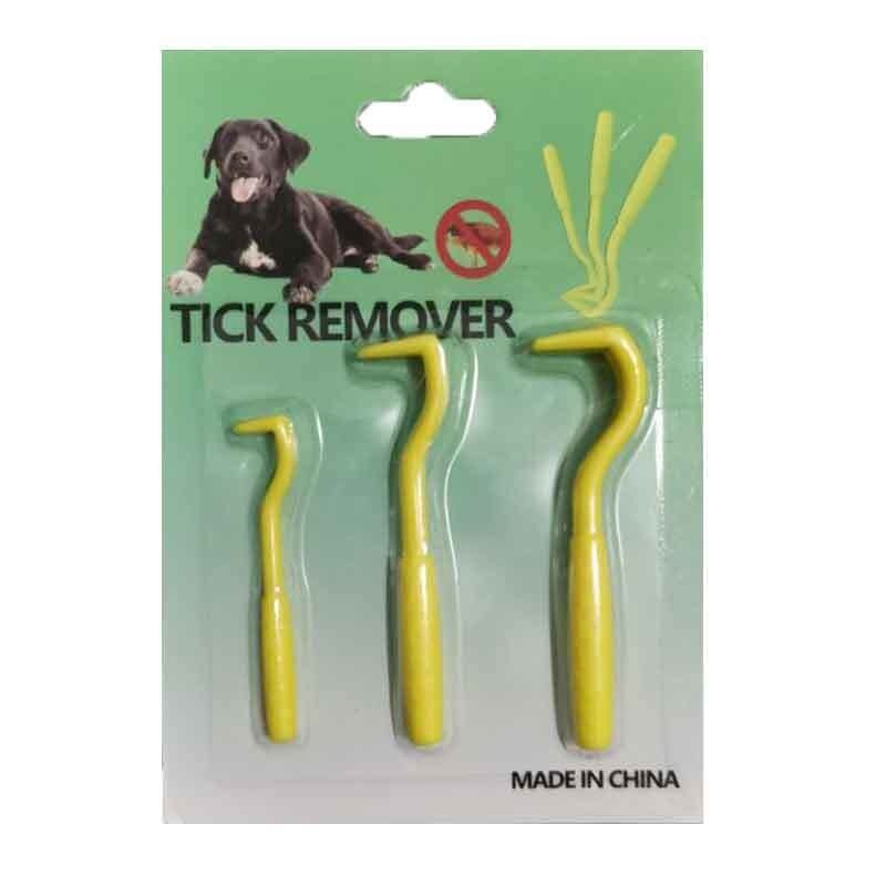 Removing Ticks Flea Tweezers For Tick Twister Tire Tique Zeckenzange Clips Removal Tool Plastic Scratching Hook